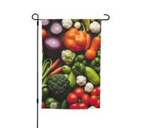 Introduzione Di Varie Verdure Stampa Qualsiasi Occasione Bandiera Giardino Bandiera Per Tutte Le Stagioni Bandiera Esterna Yard Decor Per Patios Bandiera