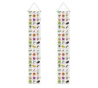 Introduzione di varie verdure Stampa tutti i tipi Celebrazioni Riunioni Portico Banner Riutilizzabile con corde per aste appese