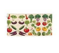 Introduzione di varie verdure stampa versatile striscione per feste, decorazioni per eventi, Ringraziamento, feste di compleanno Altro