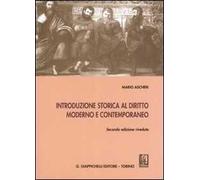 Introduzione storica al diritto moderno e contemporaneo