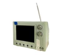 Introti 1/12 Scala Mini Retro Tv Può Essere Giocato Supporto USB Caricamento Video Animato Video Player HD 720P con 8GB di Memoria 150 Minuti di Batteria Soggiorno Elettrodomestici Decorazione