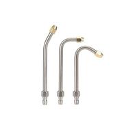 Introti 3 aste di prolunga per idropulitrice in acciaio inox, multi angolare, 6,35 mm, attacco rapido per pulizia sottocarro e grondaia