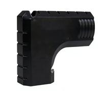 Introti Adattatore per raccolta polvere per seghe da tavolo DeWALT DWE7485 Accessori per seghe da tavolo in plastica Sega da tavolo Collettore di polveri Gancio per borsa integrato Design compatto