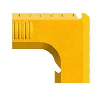 Introti Adattatore per raccolta polvere per seghe da tavolo DeWALT DWE7485 Accessori per seghe da tavolo in plastica Sega da tavolo Collettore di polveri Gancio per borsa integrato Design compatto