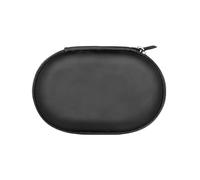 Introti Borsa organizer quadrata per cavi, portatile, in pelle PU, mini custodia per auricolari con tasche in rete, custodia tecnologica per auricolari e scheda di memoria