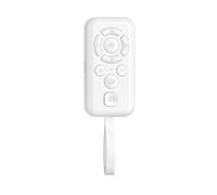 Introti BT 5.3 Selfie Telecomando Mini Autoscatto Wireless Phone Controller (Bianco)