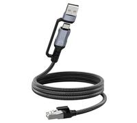Introti Cavo di rete LAN Internet da 1,8 m USB Tipo-C al cavo RJ45 per Windows