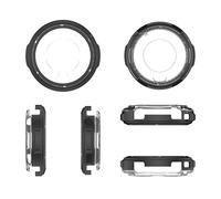 Introti Custodia con struttura in metallo cava, accessorio protettivo per paraurti, compatibile con smartwatch Amazfit Balance 2 da 47 mm