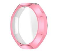Introti Custodia paraurti ottagonale in silicone opaco per Swatch Royal Pop Modification Refit Frame Cover per orologio da tasca per Swatch AP Royal Pop Accessori per orologi (rosa)