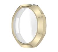 Introti Custodia paraurti ottagonale in silicone opaco per Swatch Royal Pop Modification Refit Frame Cover per orologio da tasca per Swatch AP Royal Pop Accessori per orologi (oro chiaro)