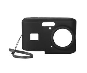 Introti Custodia protettiva in silicone antigraffio per fotocamera digitale PIXPRO FZ45, Nero , Antiurto