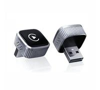 Introti Mini adattatore da cablato a wireless Carplay e IOS Auto Smart Box USB-C Plug and Play 2 in 1 Dongle BT/Wifi Mini CarPlay Dongle per sistemi auto auto cablati OEM CarPlay
