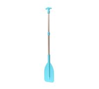 Introti Remo telescopico in alluminio per canoa, 53,5-108,5 cm, lunghezza regolabile, pieghevole, per gommoni, sport acquatici, accessorio per barche (blu)