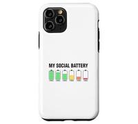 Introverso carino, la mia batteria sociale Custodia per iPhone 11 Pro