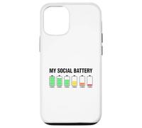 Introverso carino, la mia batteria sociale Custodia per iPhone 12/12 Pro