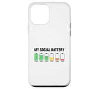 Introverso carino, la mia batteria sociale Custodia per iPhone 12 mini
