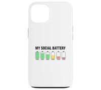 Introverso carino, la mia batteria sociale Custodia per iPhone 13