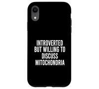Introverso ma disposto a discutere dei mitocondri Custodia per iPhone XR