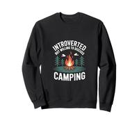 Introverso ma disposto a discutere del campeggio Felpa