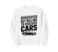 Introverso ma disposto a discutere di Automobili Felpa