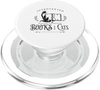 Introverso ma disposto a discutere di gatti e libri PopSockets PopGrip per MagSafe