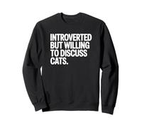Introverso ma disposto a discutere di Gatti Felpa