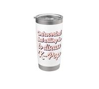 Introverso ma disposto a discutere K-Pop Bicchiere termico in acciaio inox doppia parete