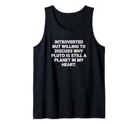 Introverso ma disposto a discutere perché Plutone è ancora un piano Canotta