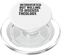 Introverso ma disposto divertente teologo PopSockets PopGrip per MagSafe