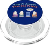 Introverso Timido Antisociale Storia Horror Citazione Fantasma Kawaii PopSockets PopGrip per MagSafe
