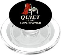 Introvert Alone Is Enough Batteria sociale Regalo antisociale basso PopSockets PopGrip per MagSafe