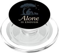 Introvert Alone Is Enough Batteria sociale Regalo antisociale basso PopSockets PopGrip per MagSafe