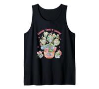 Introvert Home Sweet Cactus Home Graphic Women Funny GNOME Canotta