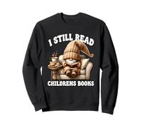 Introvert Librarian GNOME I Still Read Childrens Books Felpa