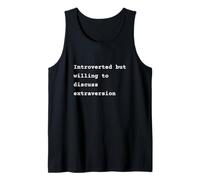Introverted but willing to discuss extraversion Phrase Canotta