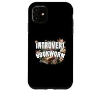 INTROVERTI libri BOOKWORM e silenzio solitudine o progetto proprio Custodia per iPhone 11
