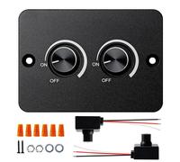 Intrruttor Dimmr 12 Volt Doppio LD pr Vicoli con Ricarica USB Memoria