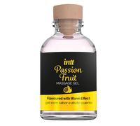 INTT MASSAGE ORAL SEX - GEL DA MASSAGGIO AL GUSTO DI FRUTTO DELLA PASSIONE CON EFFETTO CALORE