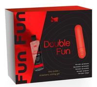 Intt Releases - Double Fun Kit With Vibrating Bullet And Strawberry Massage Gel