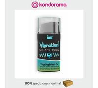 INTT Vibration liquido vibrante gel intimo stimolante aroma Gin and & Tonic 15ml
