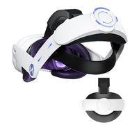 inturino Elite per Testa Compatibile con Oculus/Meta Quest 3, Rilascio con Un Clic & Ritrarre Regolabile Head Strap, Miglioramento Comfort e Immersione Gioco Accessori VR Fascia 2023