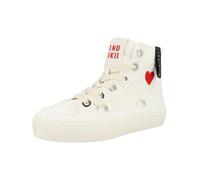 INUIKII Sneaker alta 'Matilda' crema / rosso / nero Donna INUIKII 38