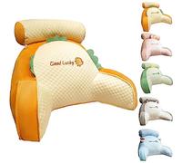 INUIYBU Bedside Sofa Pillow Backrest, Cuscino da Lettura per Letto e Divano con Poggiatesta, Cuscino da Lettura con Supporto Lombare, Comodo Schienale Cuscino con Braccioli, Ottimo per Leggere