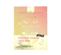 inuwet - Maschera Viso Vegana Biocellulosa - Collezione Frutta - Oro Maschera idratante 30 g unisex