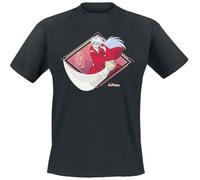 InuYasha Diamond Uomo T-Shirt Nero L 100% Cotone Regular