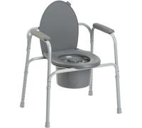 Invacare - Sedia WC Styxo, bianco/grigio