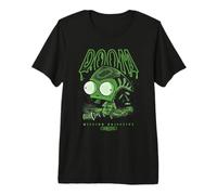 Invader Zim Alien Gir Dripping Doom Goo Retro Cartoon Maglietta Premium
