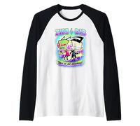 Invader Zim DIB Memes You Are all Doomed Maglia con Maniche Raglan