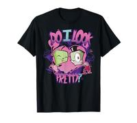 Invader Zim Do I Look Pretty with Gir & Zim Maglietta