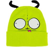 Invader Zim Gir - Berretto invernale lavorato a maglia con orecchie, Taglia unica